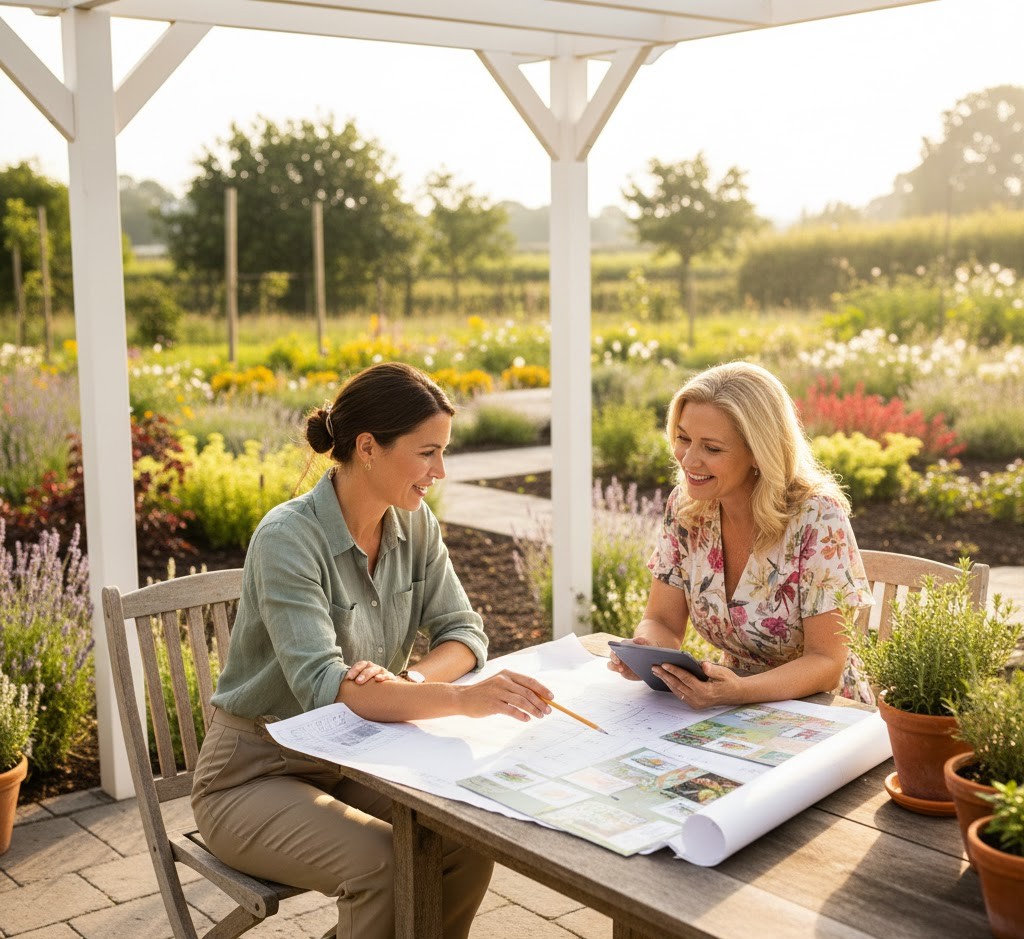 Garden design consultation