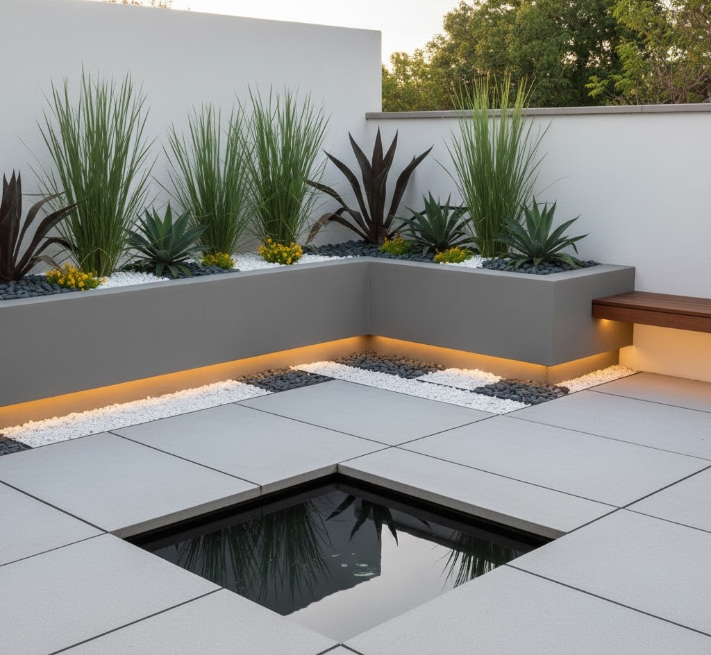 Modern garden design